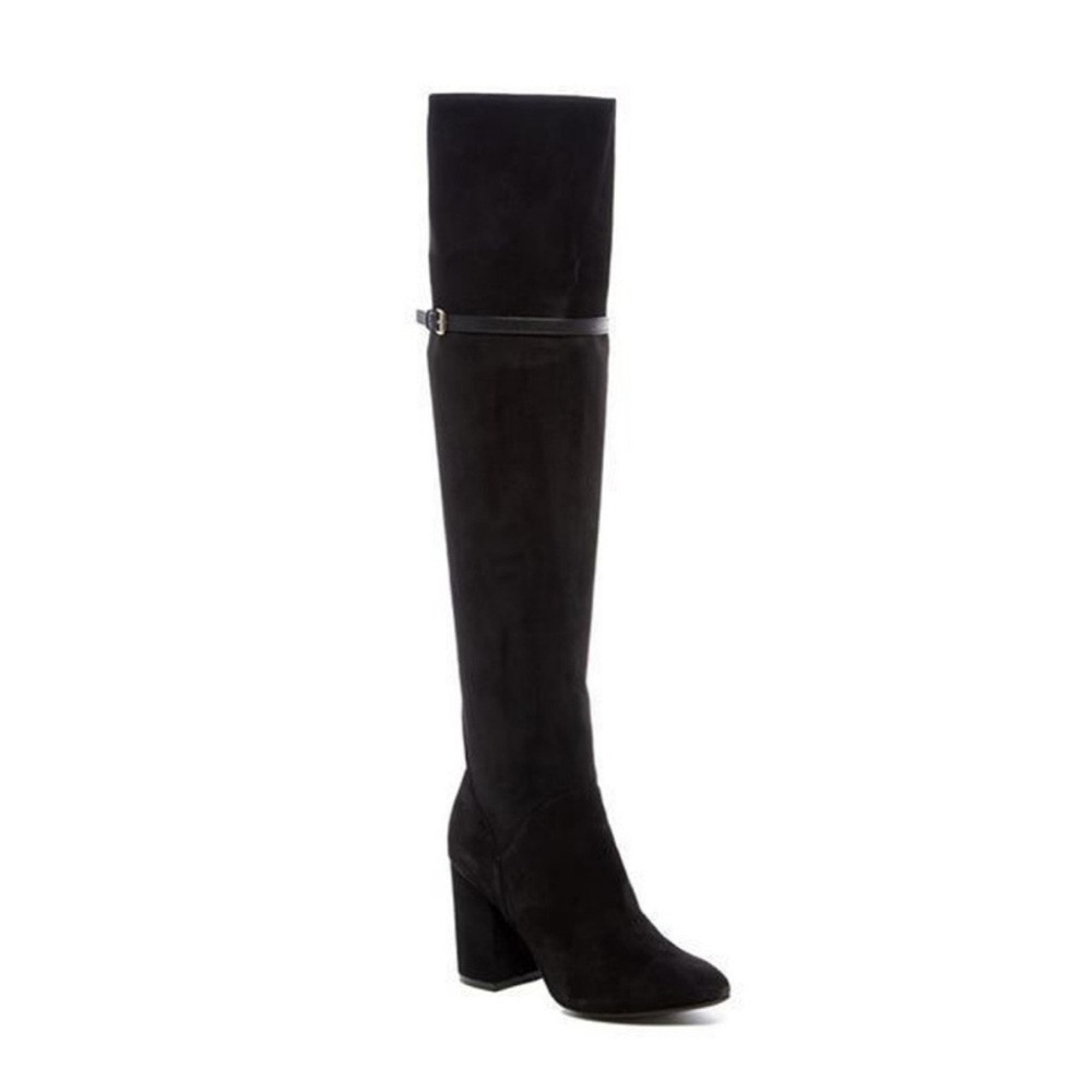 COLE HAAN | Darcia Over-the-Knee Black
Suede Boot